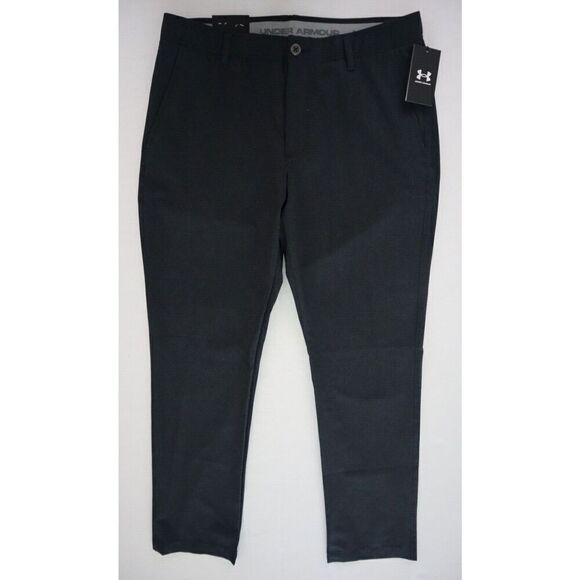 Under Armour 1347389 001 Men's Sz 34/32 Black MFO Match Play Vented Pants - Picture 1 of 9